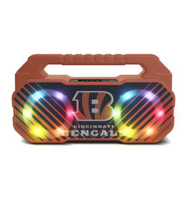 Prime Brands Group Cincinnati Bengals LED Boom Box Speaker