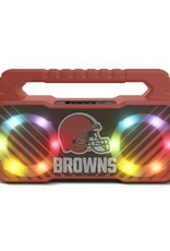 Prime Brands Group Cleveland Browns LED Boom Box Speaker