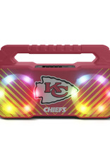 Prime Brands Group Kansas City Chiefs LED Boom Box Speaker