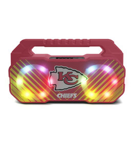 Prime Brands Group Kansas City Chiefs LED Boom Box Speaker