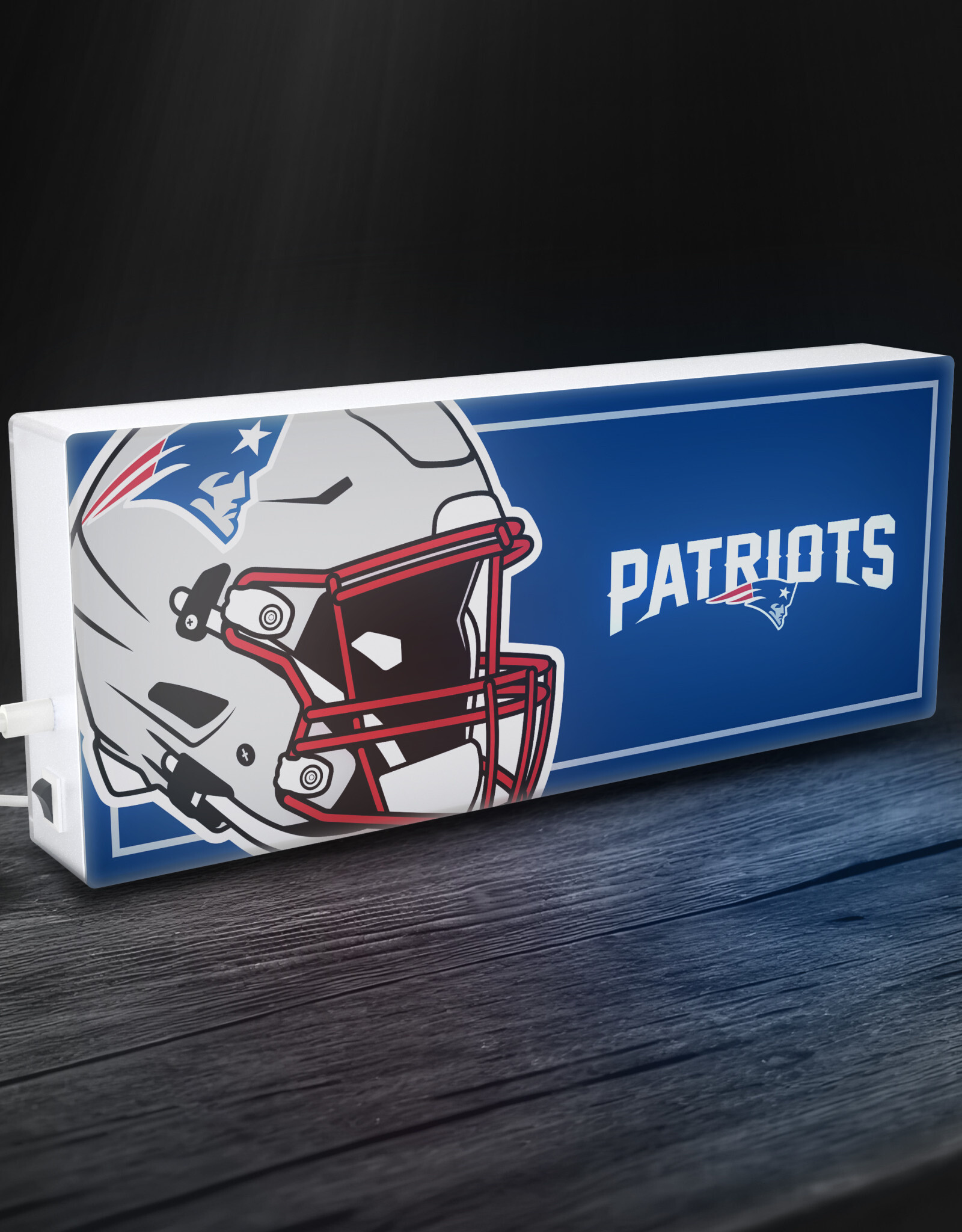 Prime Brands Group New England Patriots LED Light Box