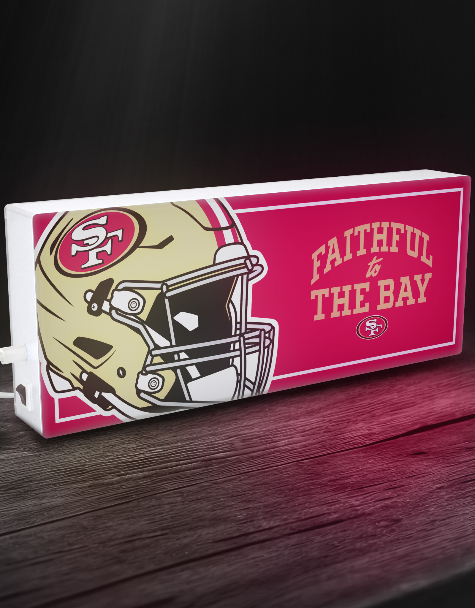 Prime Brands Group San Francisco 49ers LED Light Box