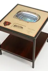 YOU THE FAN Chicago Bears 25-Layer LED StadiumView End Table