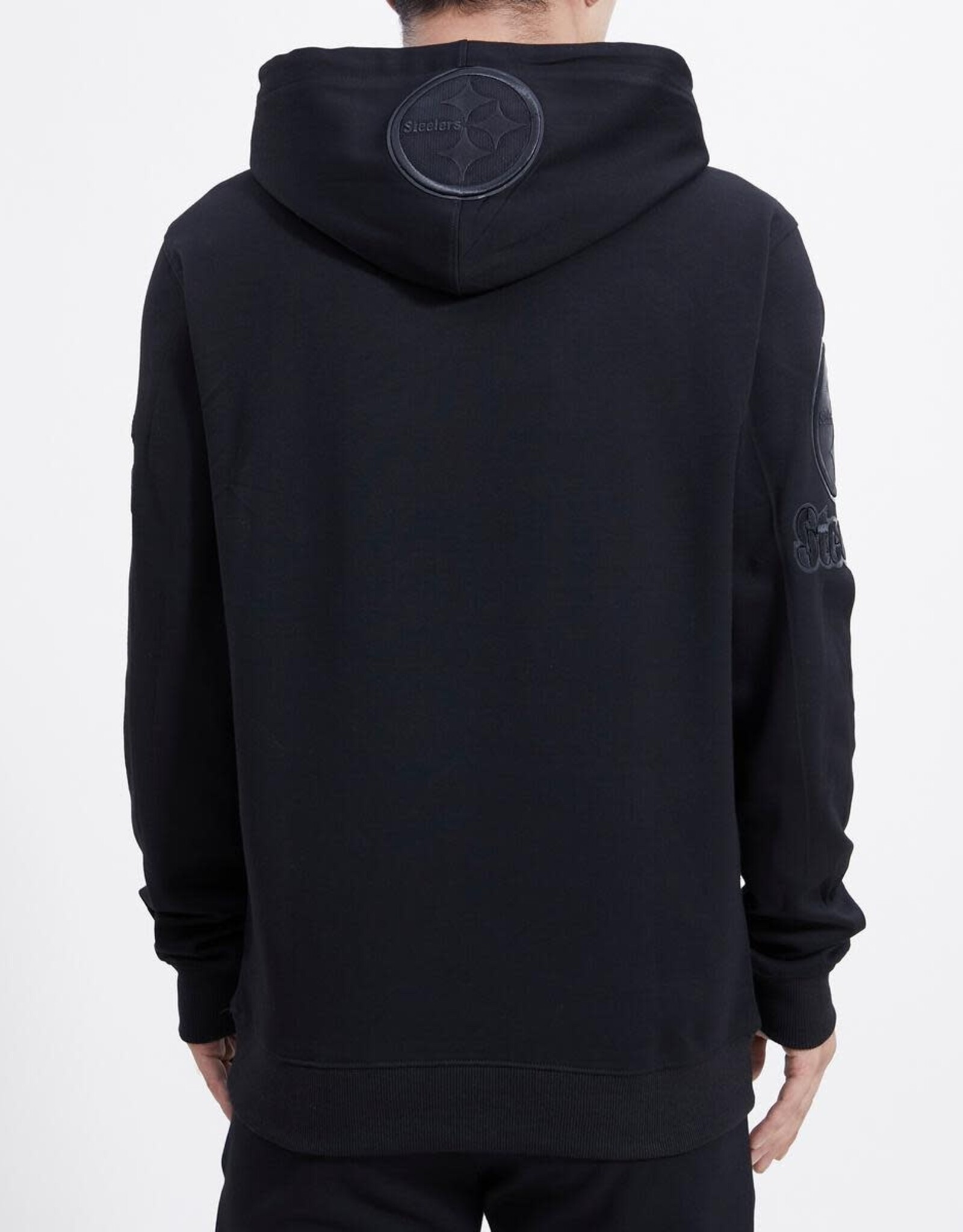 Pro Standard Pittsburgh Steelers Triple Black Pullover Hoodie