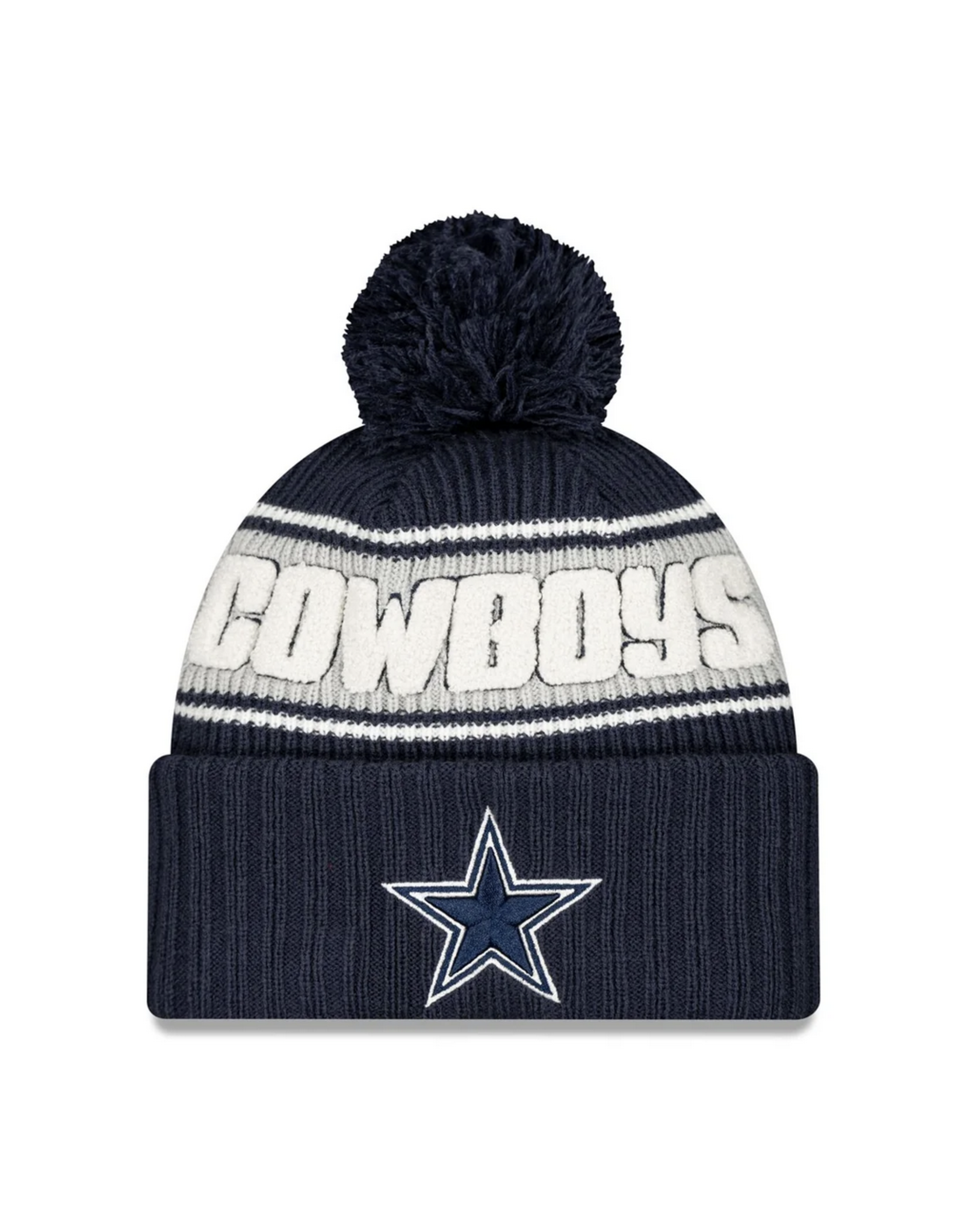 New Era Dallas Cowboys NFL24 OnField Sideline Sport Knit Hat