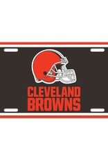 WINCRAFT Cleveland Browns License Plate