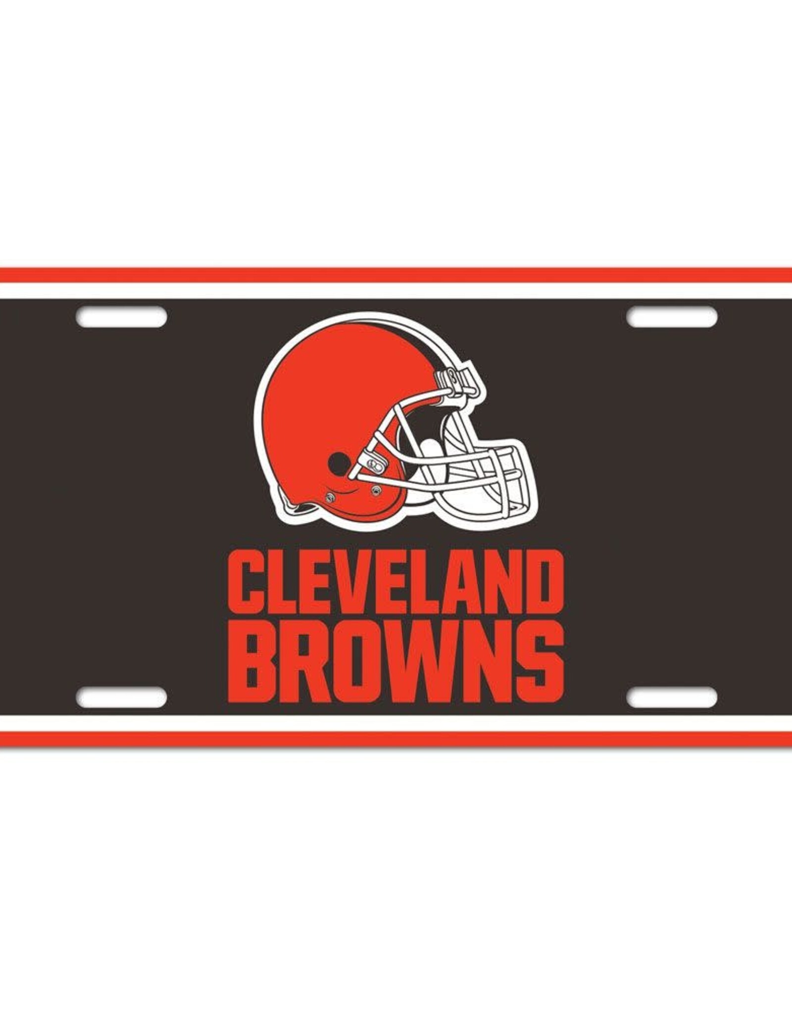 WINCRAFT Cleveland Browns License Plate