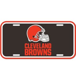 WINCRAFT Cleveland Browns License Plate