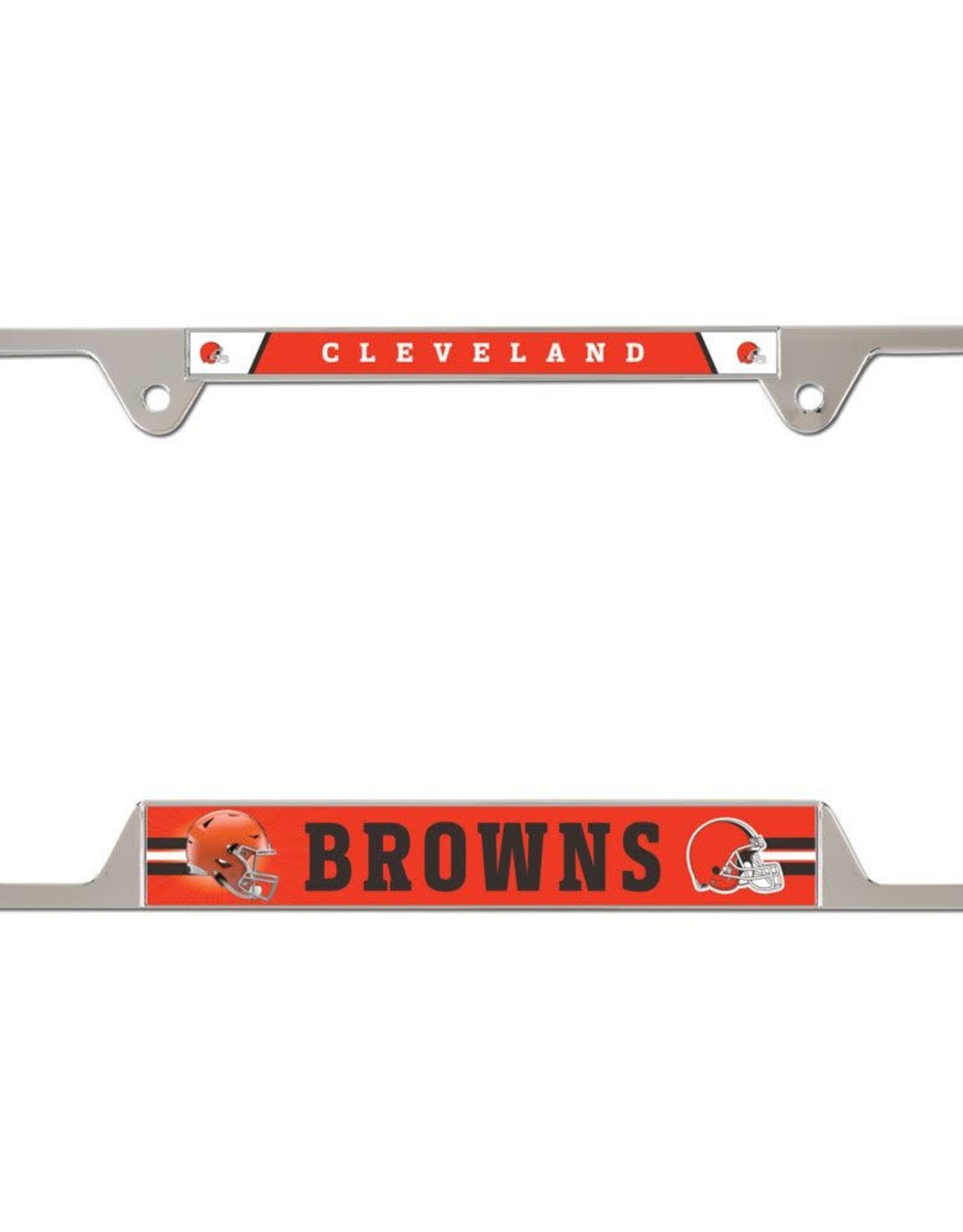 WINCRAFT Cleveland Browns Metal License Plate Frame