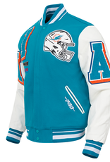 Pro Standard Miami Dolphins Men's Mash Up Varsity Jacket