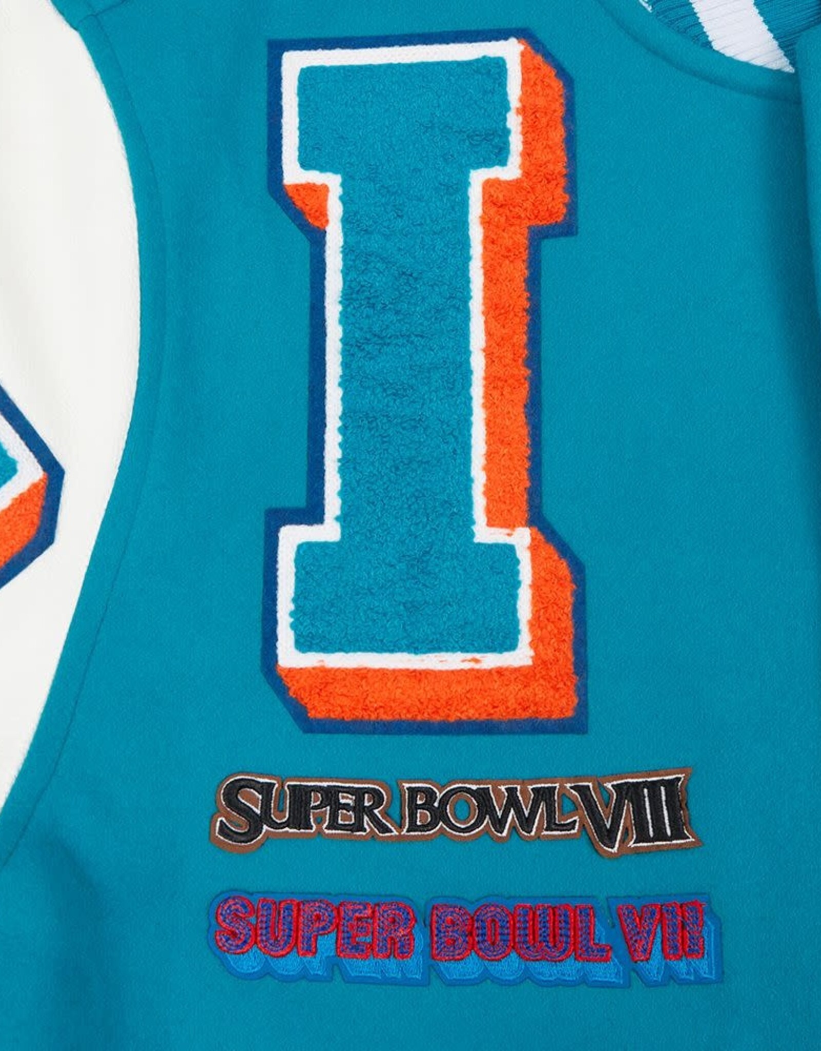 Pro Standard Miami Dolphins Men's Mash Up Varsity Jacket