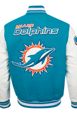 Pro Standard Miami Dolphins Men's Mash Up Varsity Jacket
