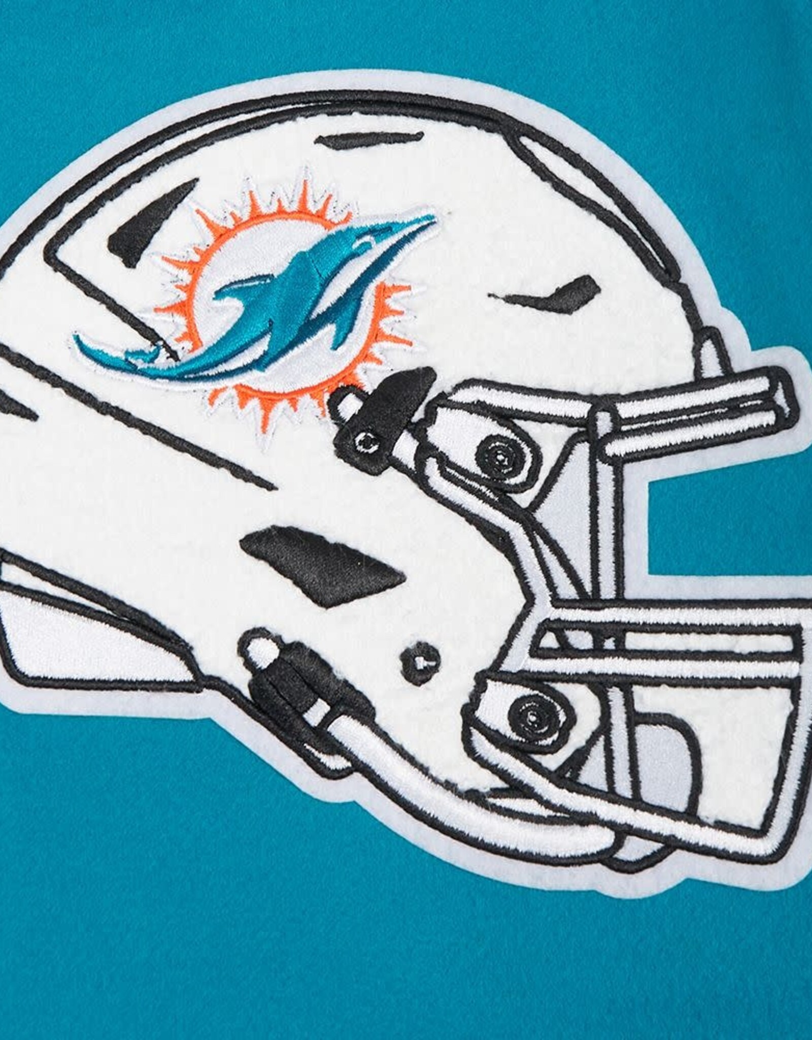 Pro Standard Miami Dolphins Men's Mash Up Varsity Jacket