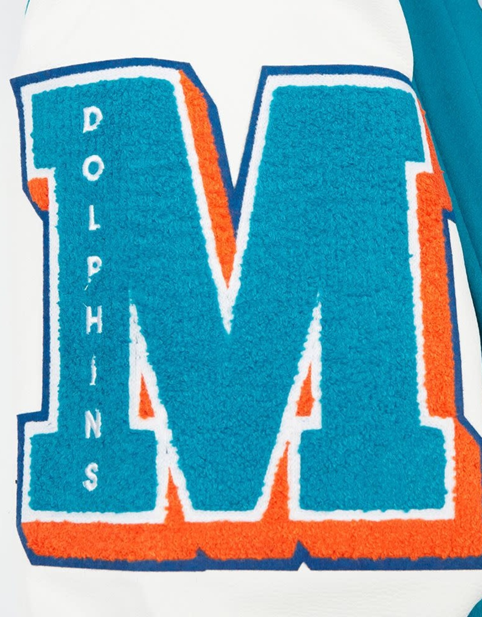 Pro Standard Miami Dolphins Men's Mash Up Varsity Jacket