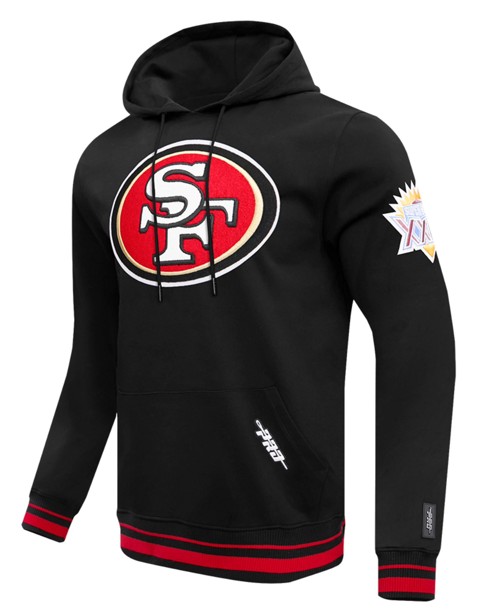 Pro Standard San Francisco 49ers Men's Mash Up Rib Pullover Hoodie