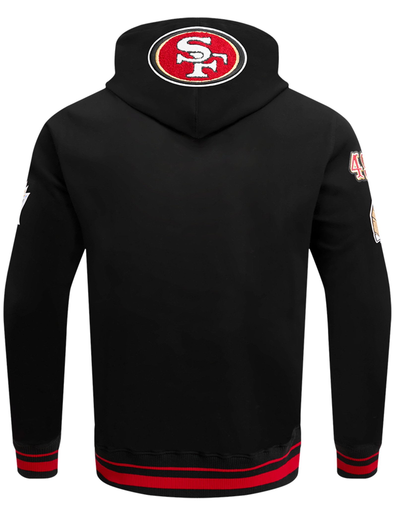 Pro Standard San Francisco 49ers Men's Mash Up Rib Pullover Hoodie