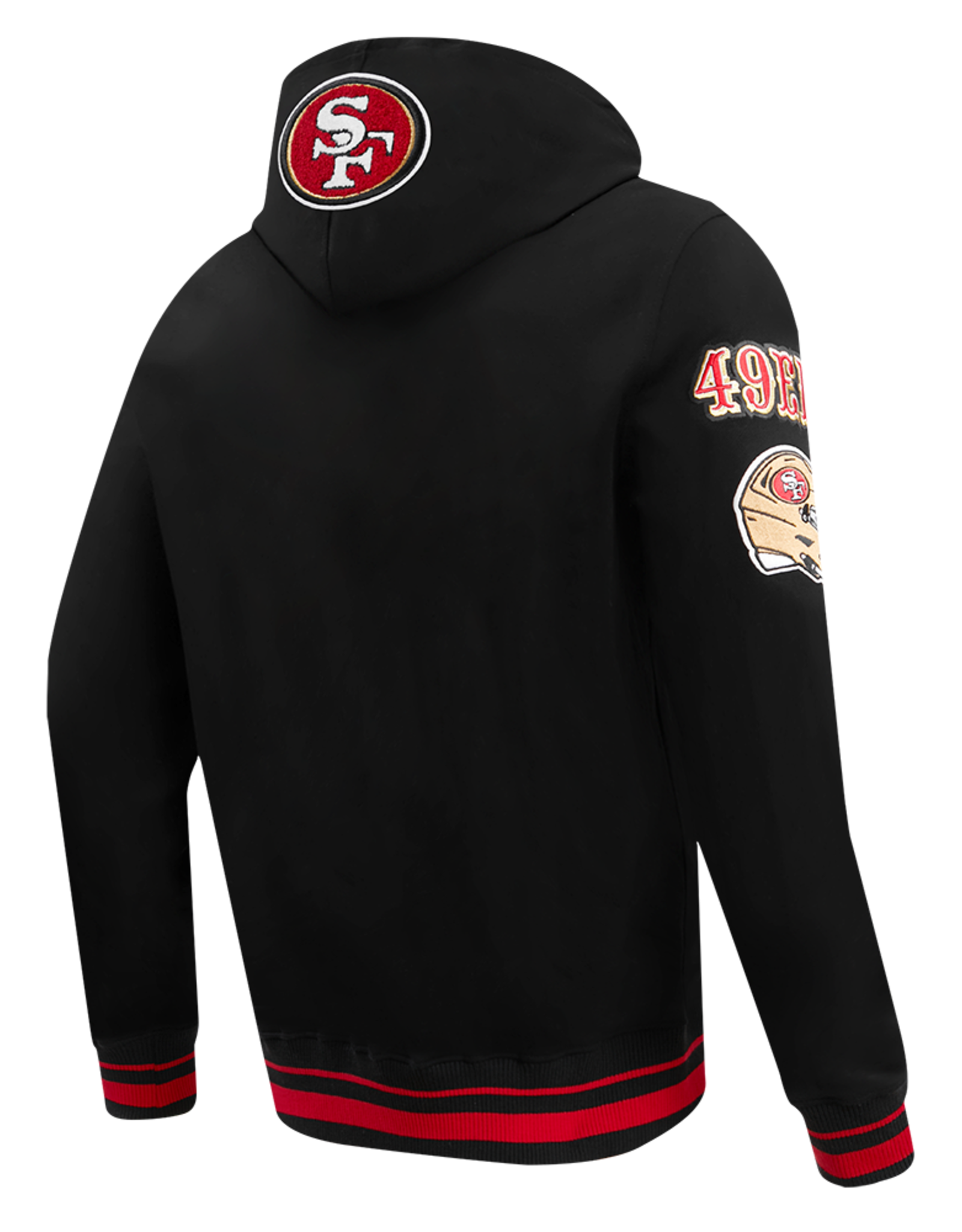 Pro Standard San Francisco 49ers Men's Mash Up Rib Pullover Hoodie