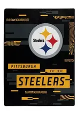 Northwest Pittsburgh Steelers 60x80 Digitize Royal Plush Blanket