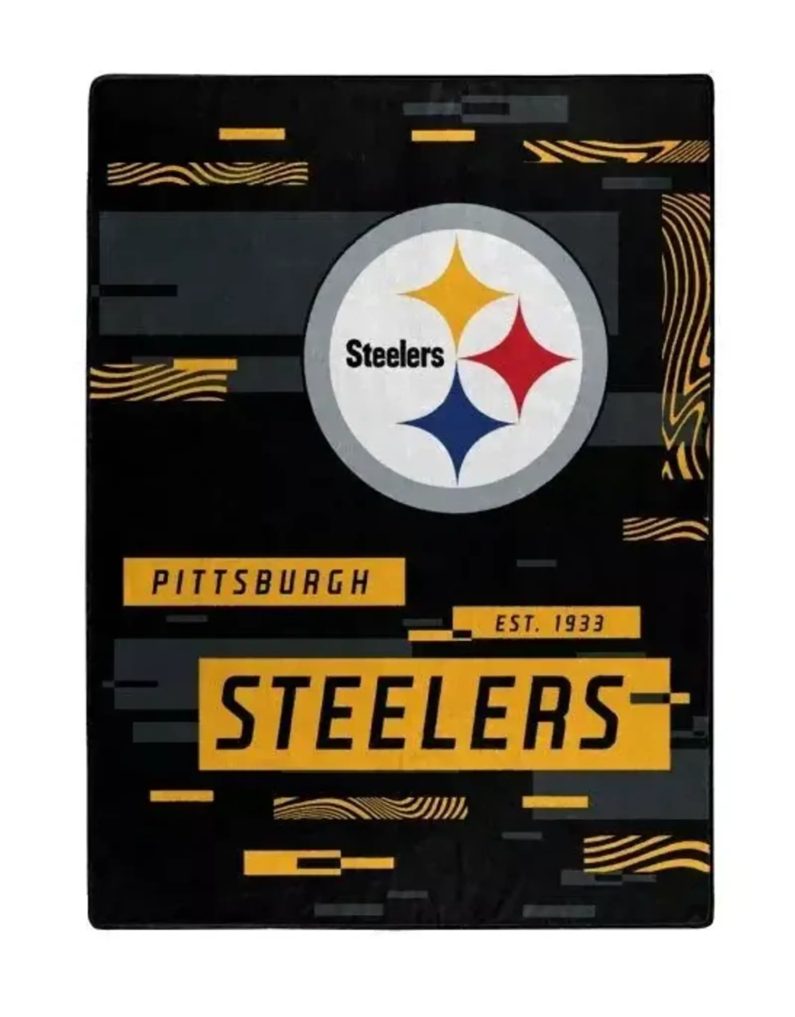 Northwest Pittsburgh Steelers 60x80 Digitize Royal Plush Blanket