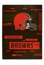 Northwest Cleveland Browns 60x80 Digitize Royal Plush Blanket