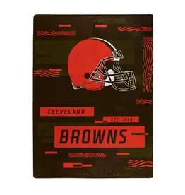 Northwest Cleveland Browns 60x80 Digitize Royal Plush Blanket