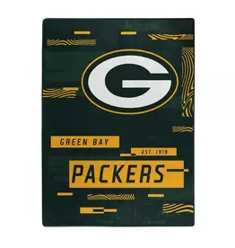 Northwest Green Bay Packers 60x80 Digitize Royal Plush Blanket