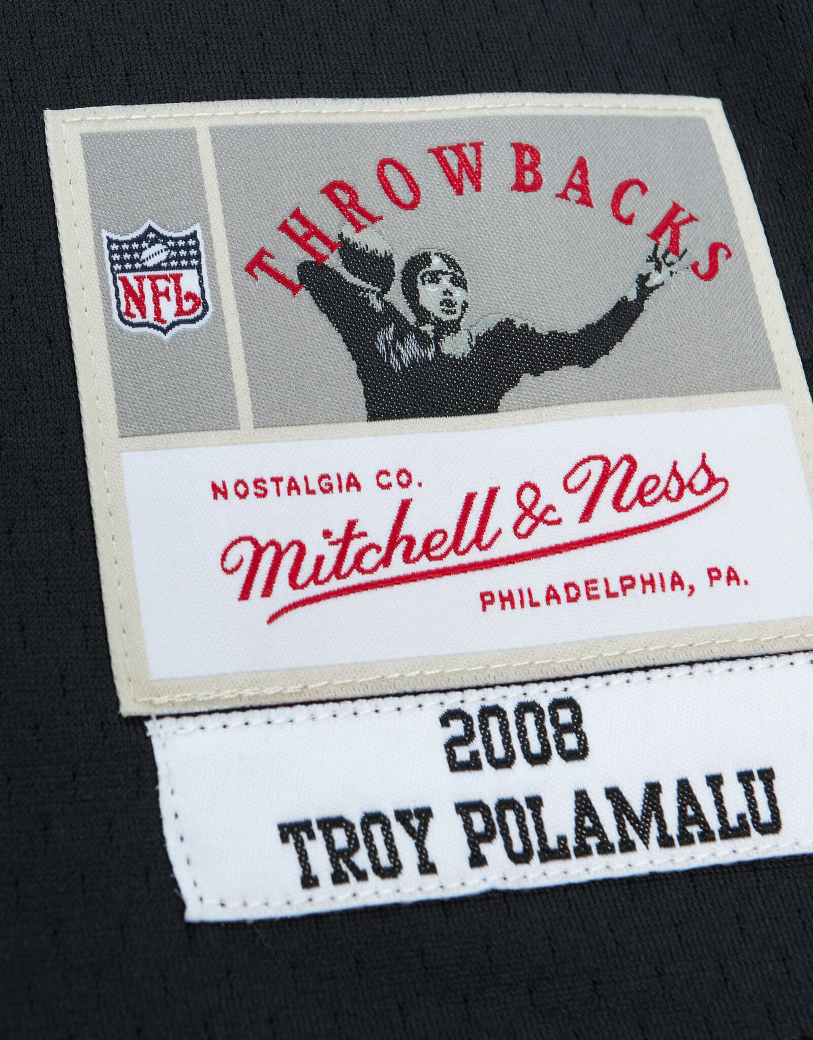 Mitchell & Ness Pittsburgh Steelers Men's 2008 Troy Polamalu Color Rush Jersey