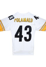 Mitchell & Ness Pittsburgh Steelers Men's 2008 Troy Polamalu Alternate Jersey - White