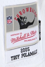 Mitchell & Ness Pittsburgh Steelers Men's 2008 Troy Polamalu Alternate Jersey - White