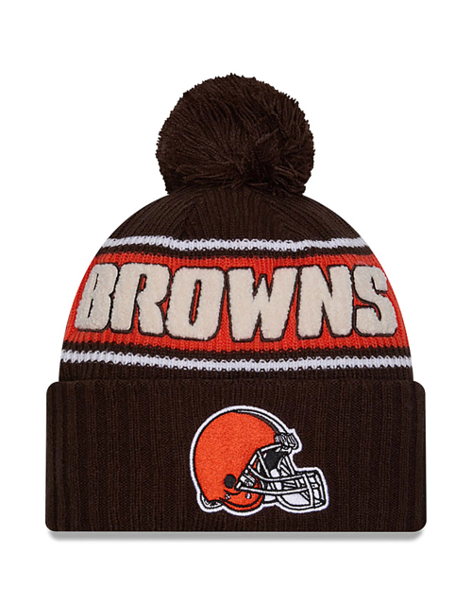New Era Cleveland Browns NFL24 OnField Sport Knit Hat