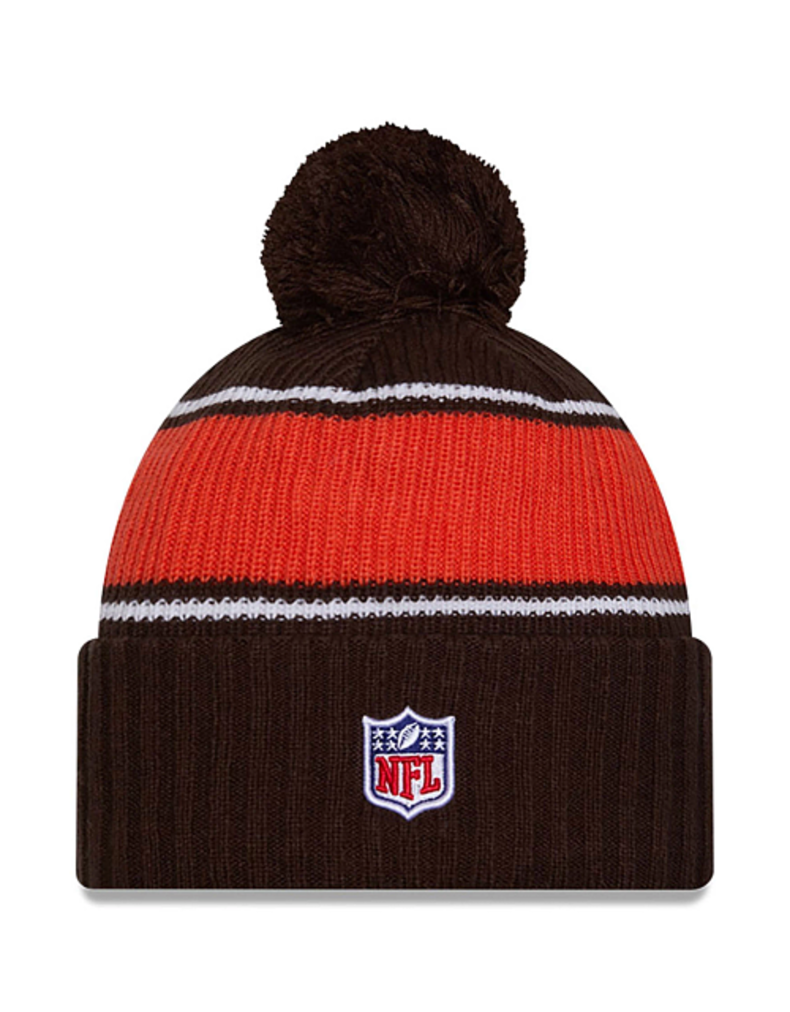 New Era Cleveland Browns NFL24 OnField Sport Knit Hat