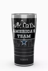 Tervis Dallas Cowboys Tervis 20oz Stainless Slogan Skyline Tumbler