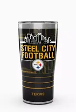 Tervis Pittsburgh Steelers Tervis 20oz Stainless Slogan Skyline Tumbler