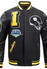 Pro Standard Pittsburgh Steelers Men's Mash Up Varsity Jacket