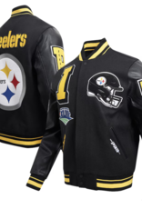 Pro Standard Pittsburgh Steelers Men's Mash Up Varsity Jacket
