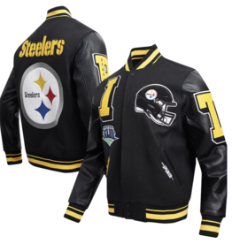 Pro Standard Pittsburgh Steelers Men's Mash Up Varsity Jacket