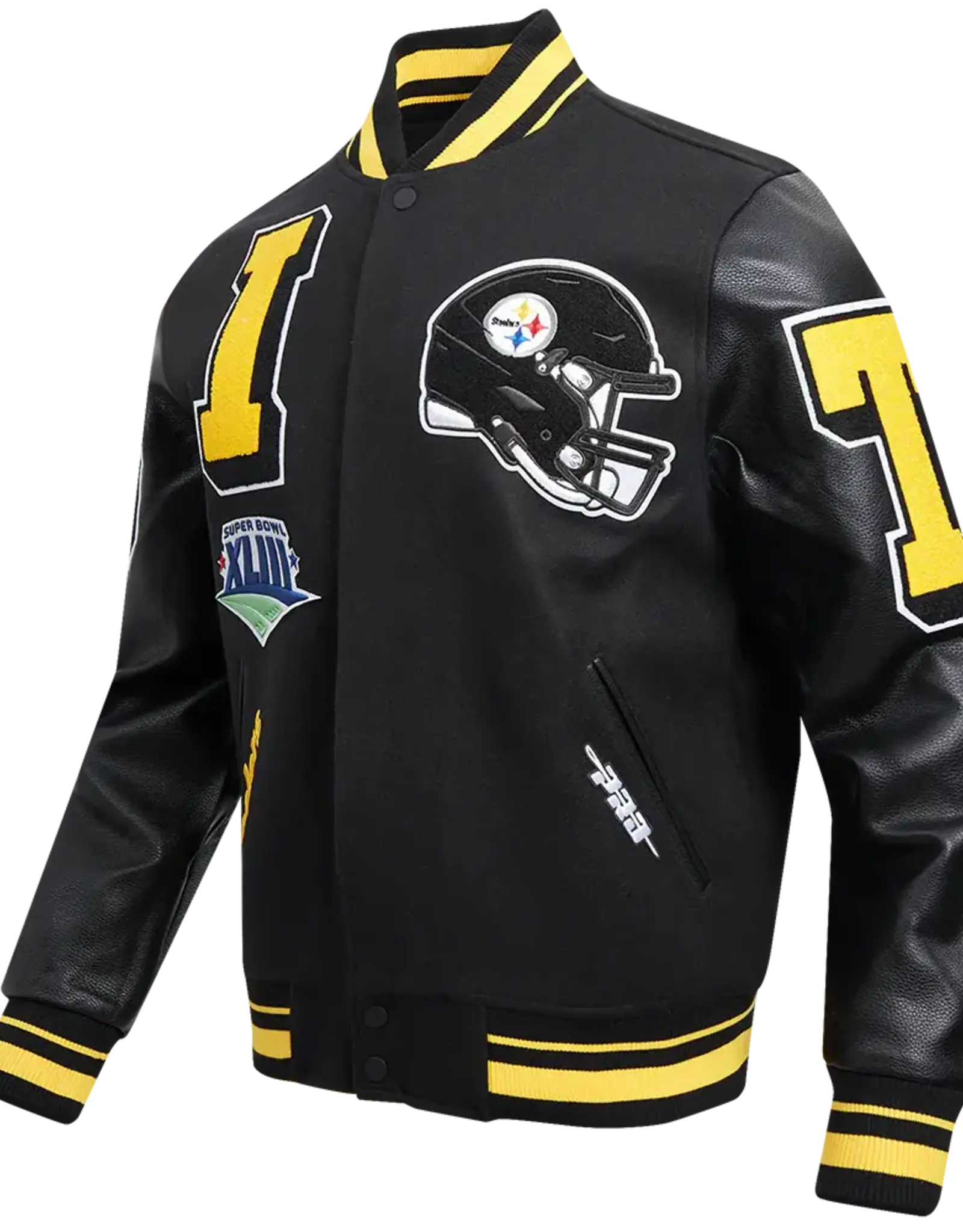 Pro Standard Pittsburgh Steelers Men's Mash Up Varsity Jacket