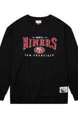 Mitchell & Ness San Francisco 49ers Men's Vintage Logo Fleece Crew