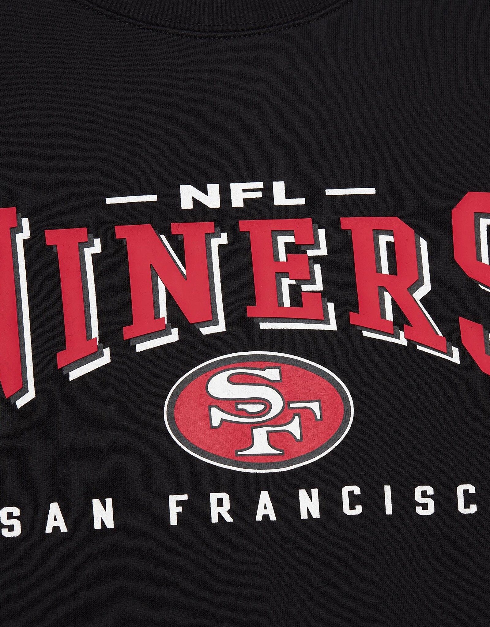 Mitchell & Ness San Francisco 49ers Men's Vintage Logo Fleece Crew