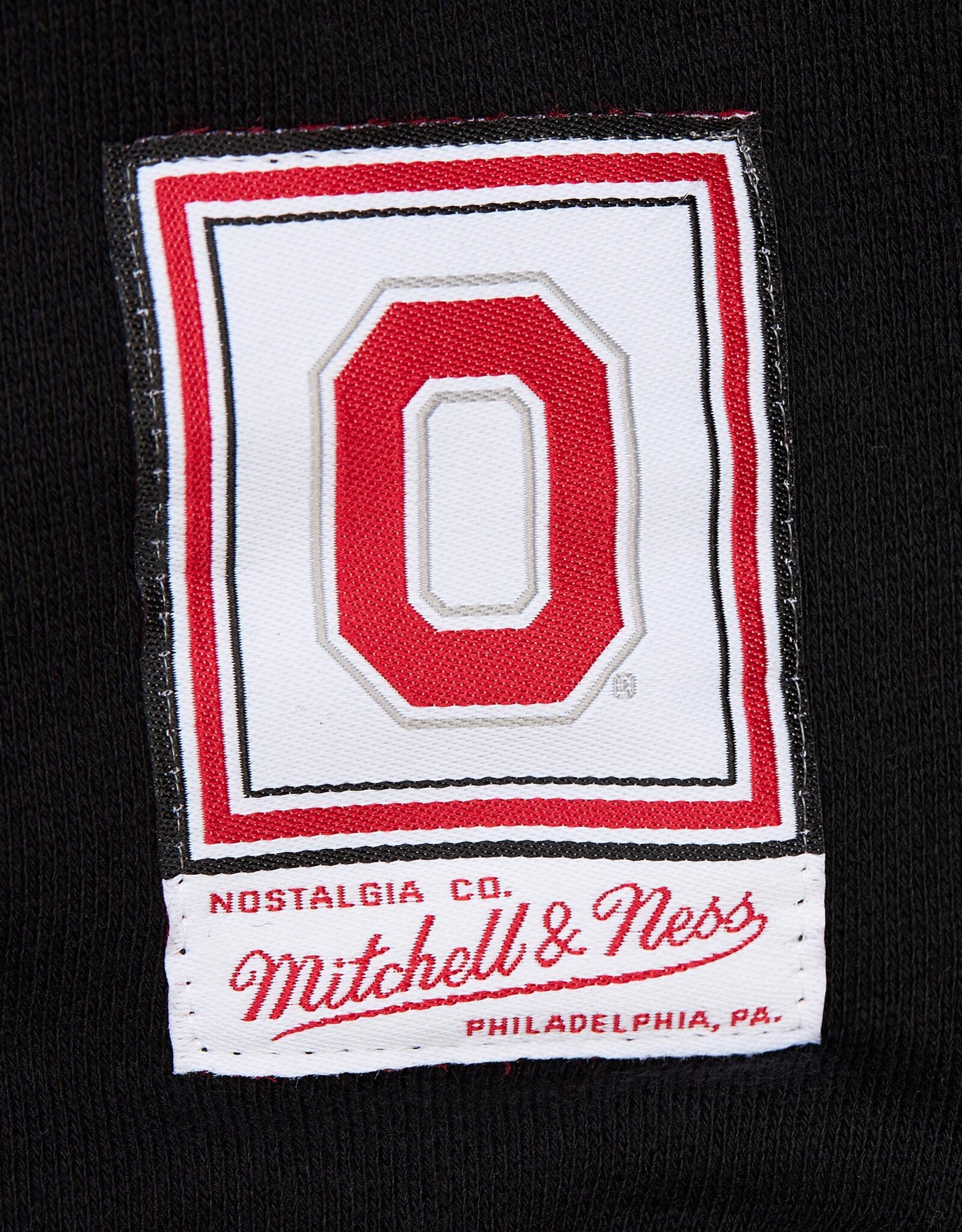 Mitchell & Ness Ohio State Buckeyes Men's Vintage Logo Fleece Crew