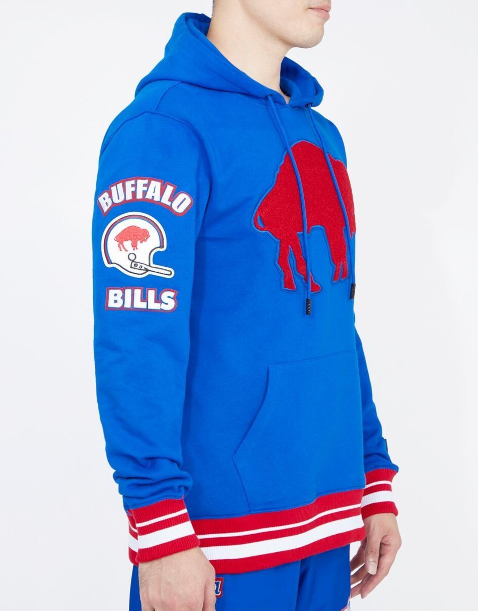 Pro Standard Buffalo Bills Men's Retro Classic Fleece Pullover Hoodie