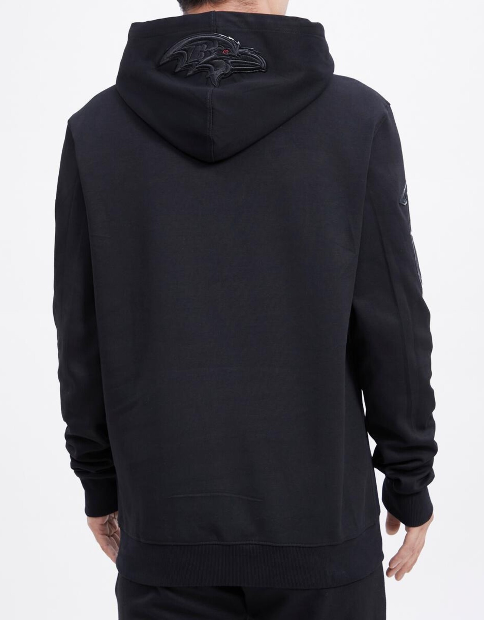 Pro Standard Baltimore Ravens Men's Triple Black Logo Hoodie