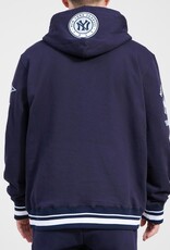 Pro Standard New York Yankees Men's Retro Classic Fleece Pullover Hoodie - Navy