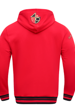 Pro Standard San Francisco 49ers Men's Retro Classic Fleece Pullover Hoodie - Red