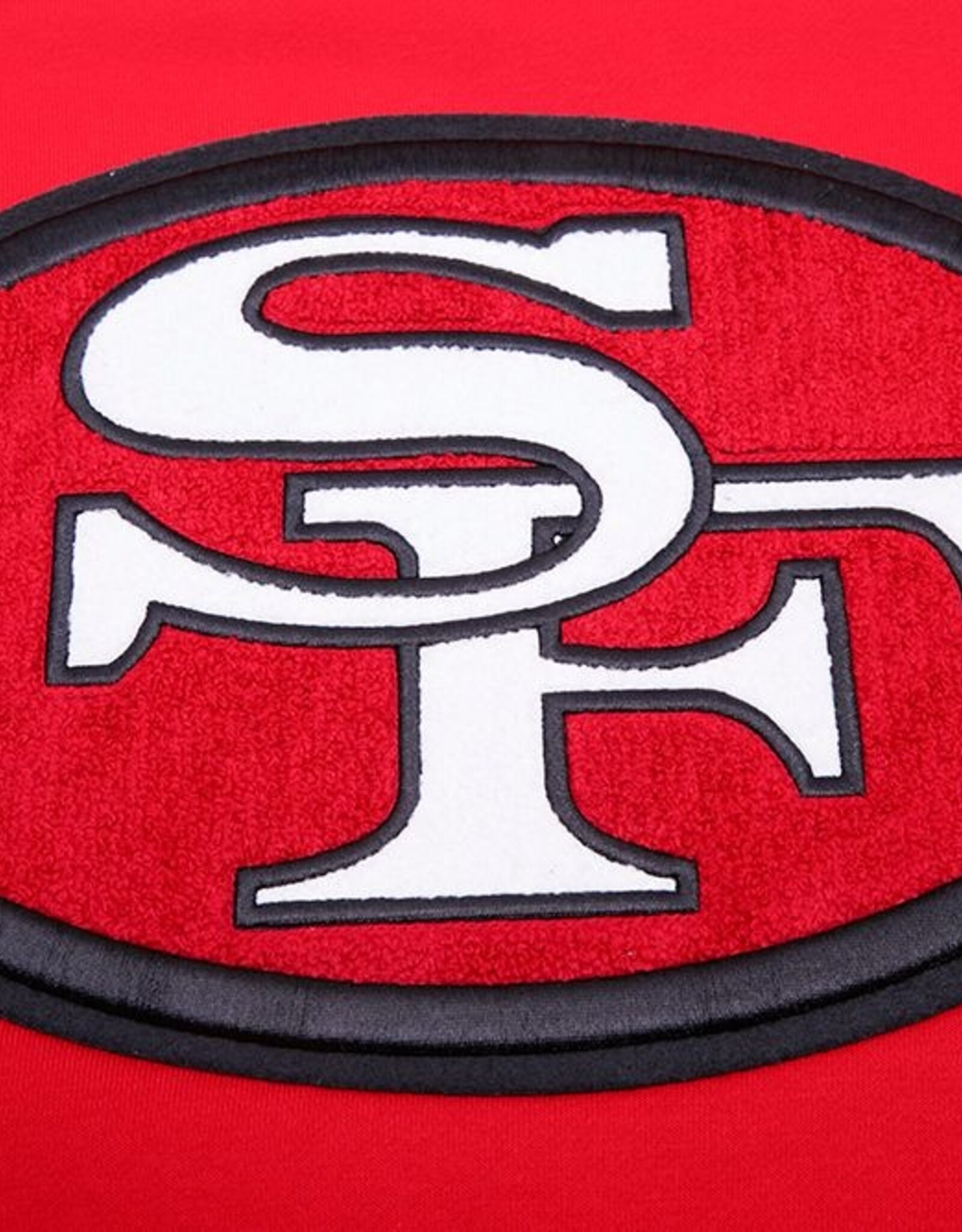 Pro Standard San Francisco 49ers Men's Retro Classic Fleece Pullover Hoodie - Red