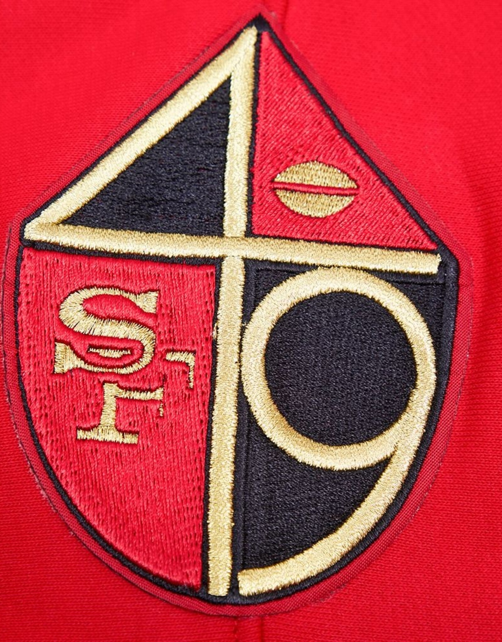 Pro Standard San Francisco 49ers Men's Retro Classic Fleece Pullover Hoodie - Red