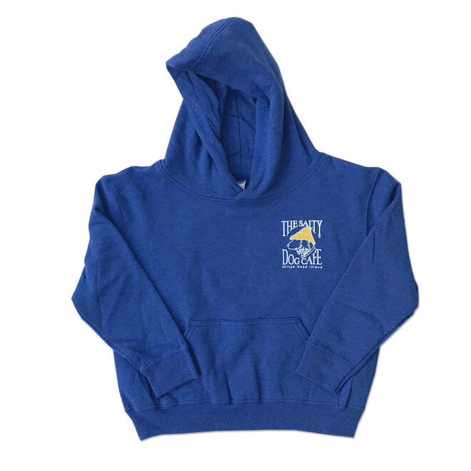 Youth Hooded Vintage Royal