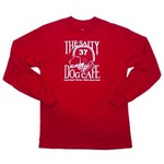 Youth Football Dog L/S Deep Red
