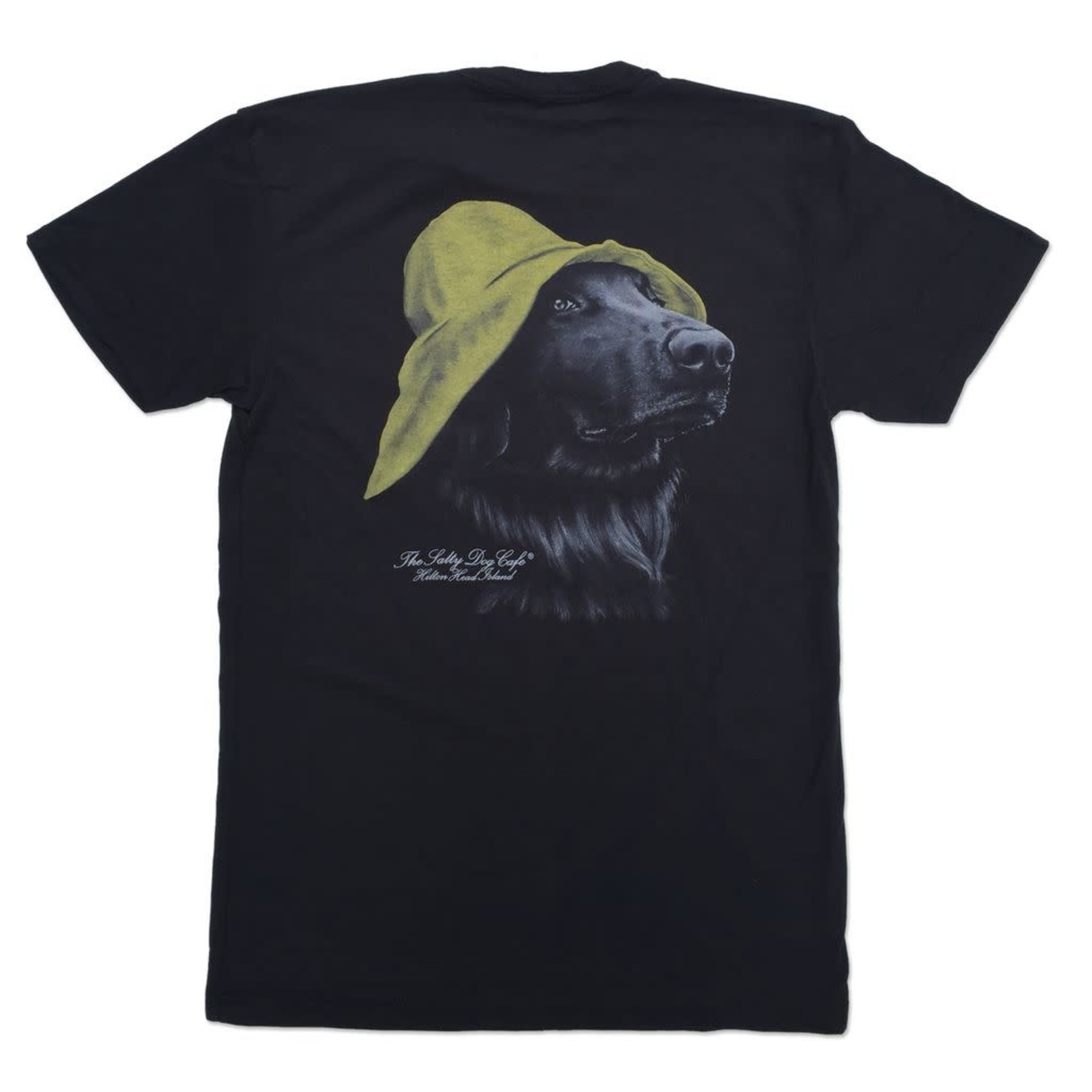 Portrait Dog S/S Black - Salty Dog T-Shirt Factory