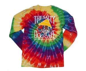 Tie-Dye L/S Reactive Rainbow - Salty Dog T-Shirt Factory